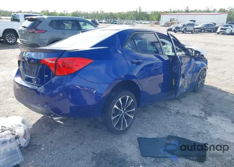 2017 Toyota Corolla Se из США, поврежденный, VIN 5YFBURHE5HP656634